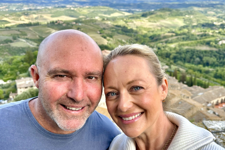 Christian Sergiacomi and Shelley Craft Italy